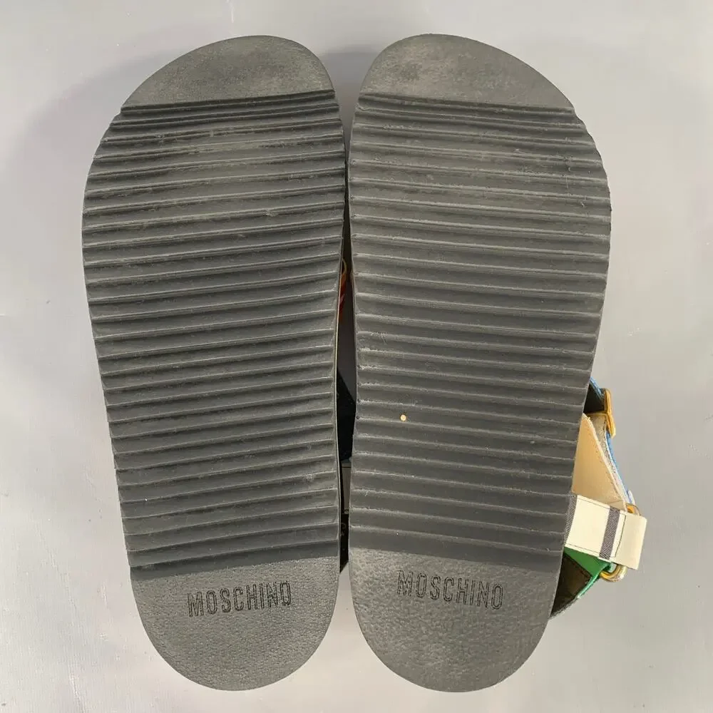 Moschino sandals multi